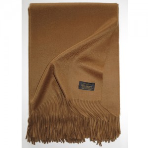 Плед GLEN SAXON Uni Camel, кашемир, 130х180 см